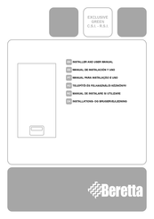 Beretta EXCLUSIVE GREEN C.S.I. Serie Manual De Instalacion Y Uso