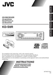 JVC KD-S9R Manual De Instrucciones