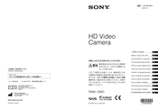 Sony PMW-10MD Manual De Instrucciones