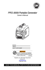 DR Power PRO-3000i El Manual Del Propietario