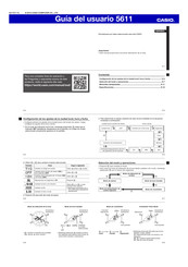 Casio 5611 Guía Del Usario