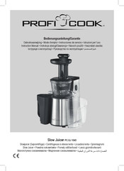 Proficook PC-SJ 1043 Instrucciones De Servicio