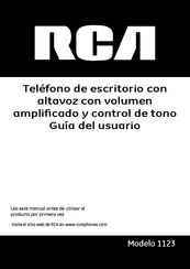 RCA 1123 Guia Del Usuario