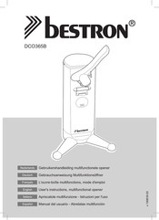 Bestron DCO365B Manual Del Usuario