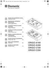 Dometic ORIGO C100 Instrucciones De Uso