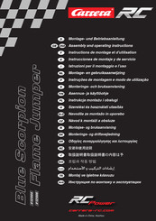 Carrera RC 121004 Instrucciones De Montaje Y De Servicio