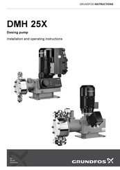 Grundfos DMH 25X Manual De Instrucciones