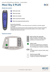 arjo Maxi Sky 2 PLUS Guía De Referencia Rápida