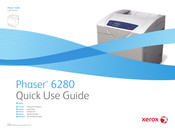 Xerox Phaser 6280 Guía De Uso Rápido