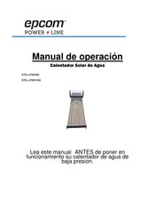 Epcom STE-LPWH90 Manual De Operación