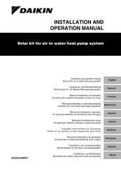 Daikin EKHWE200A Manual De Instalación Y Operación