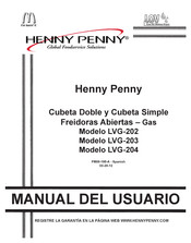 Henny Penny LVG-202 Manual Del Usuario