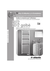 Atlantic 2012 galbé Manual De Uso E Instalación