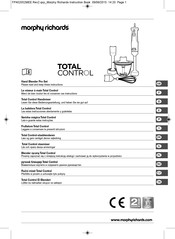 Morphy Richards TOTAL CONTROL Manual De Instrucciones