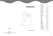 Kenwood CH250 Serie Manual De Instrucciones