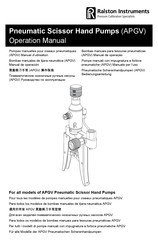 Ralston Instruments APGV Manual De Operación