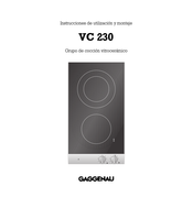 Gaggenau VC 230 Instrucciones De Utilización Y Montaje