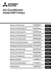 Mitsubishi Electric PUHZ-FRP71VHA2 Para El Instalador