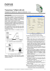 Novus TxRail Manual De Operación