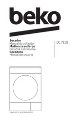 Beko DC 7110 Manual Del Usuario