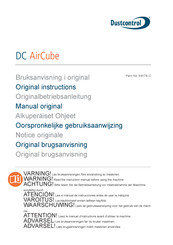 Dustcontrol DC AirCube Serie Manual Original