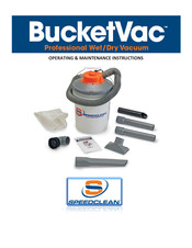 SpeedClean BucketVac Instrucciones De Uso Y Mantenimiento