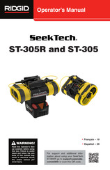 RIDGID SeekTech ST-305 Manual Del Operador