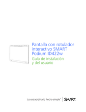 smart Podium ID422w Guía De Instalación Y Del Usuario