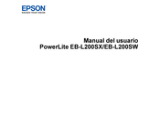 Epson PowerLite EB-L200SW Manual Del Usuario