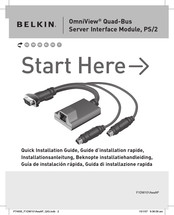 Belkin OmniView F1DW101AeaAP Manual De Instrucciones