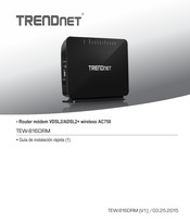 TRENDnet TEW-816DRM Guía De Instalación Rápida