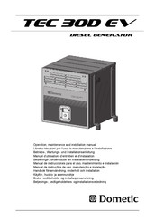 Dometic TEC 30D EV Manual De Instrucciones Para El Uso, Mantenimiento E Instalación