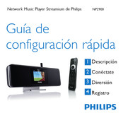 Philips NP2500 Guía De Configuración Rápida