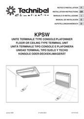 Technibel KPSW 4 Manual De Instalación