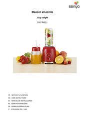 senya Juicy Delight Manual De Instrucciones