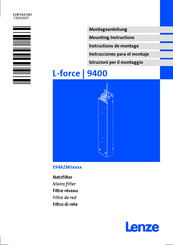 Lenze L-force Drive E94AZMS0314 Instrucciones Para El Montaje