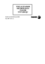 Fagor NVP-200 QC Manual De Instalación