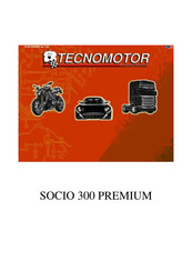 TECNOMOTOR SOCIO 300 PREMIUM Guía Rápida De Inicio