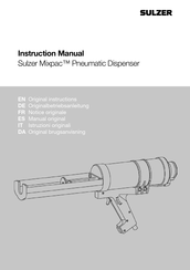 Sulzer Mixpac MK T6 Serie Manual Original