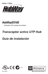 Altronix HubWayEX16S Guia De Instalacion