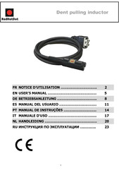 RedHotDot Dent pulling inductor Manual Del Usuario