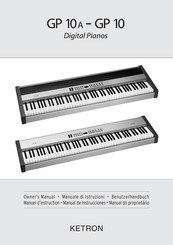 KETRON GP 50 Classic Manual De Instrucciones