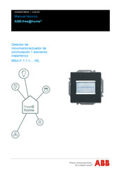 ABB ABB-free@home MSA-F-1.1.1-WL Serie Manual Tecnico