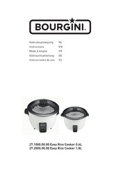 Bourgini 27.2000.00.00 Instrucciones De Uso