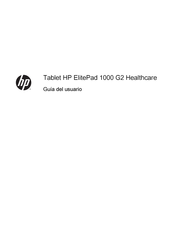 HP ElitePad 1000 G2 Healthcare Guia Del Usuario