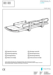 Pressalit Care R8528 Instrucciones De Montaje