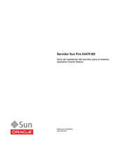 Oracle Sun Fire X4470 M2 Guia De Instalacion