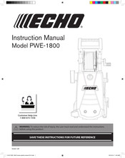 Echo PWE-1800 Manual De Instrucciones