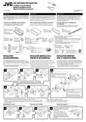 JVC KD-SHX750 Manual De Instalación