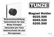 Tunze Magnet Holder 6065.520 Instrucciones De Uso